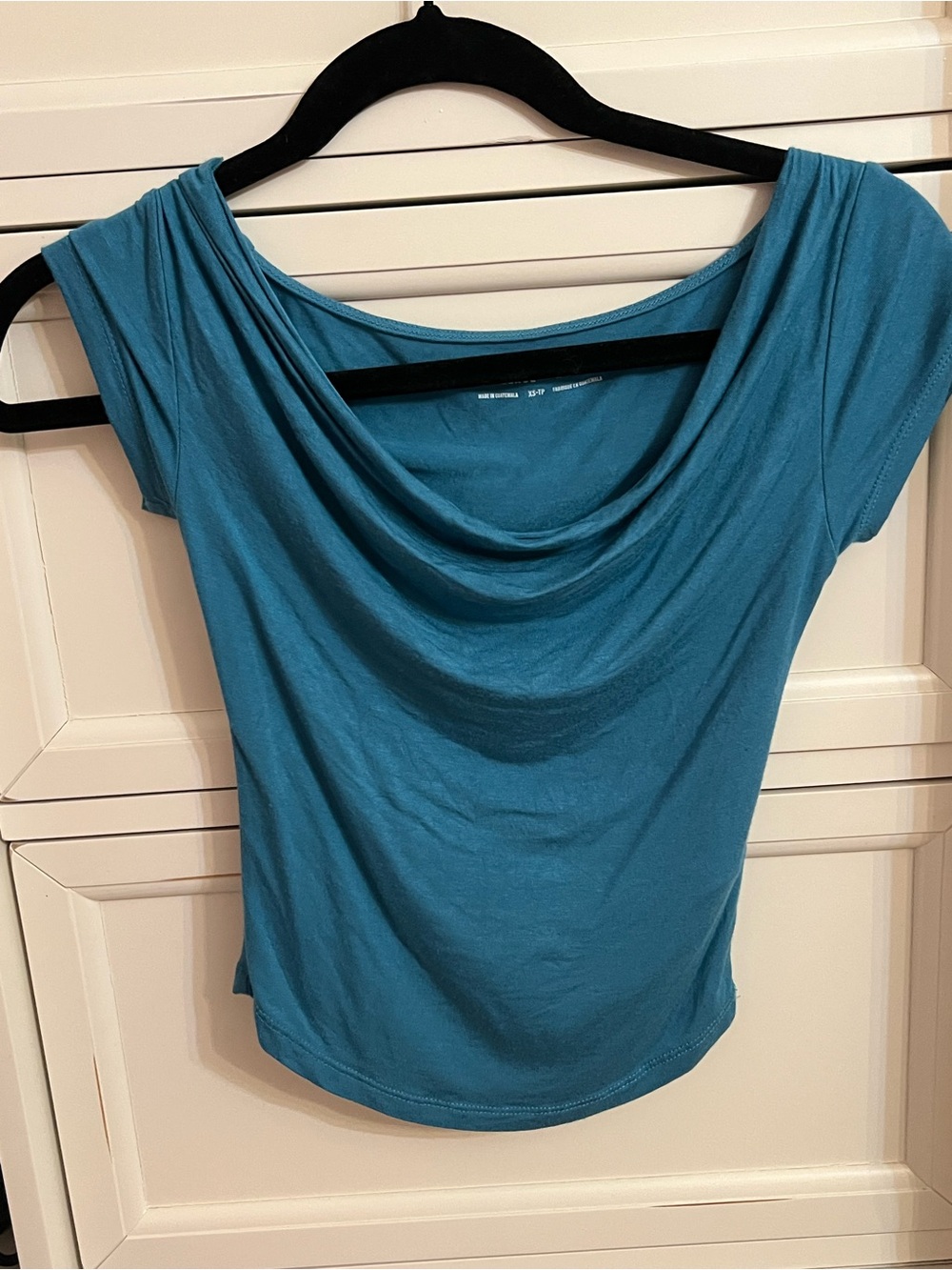 Cowl neck top